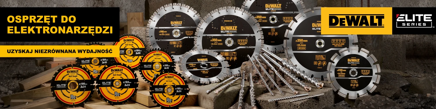 Osprzęt do elektronarzędzi Dewalt ELITE SERIES