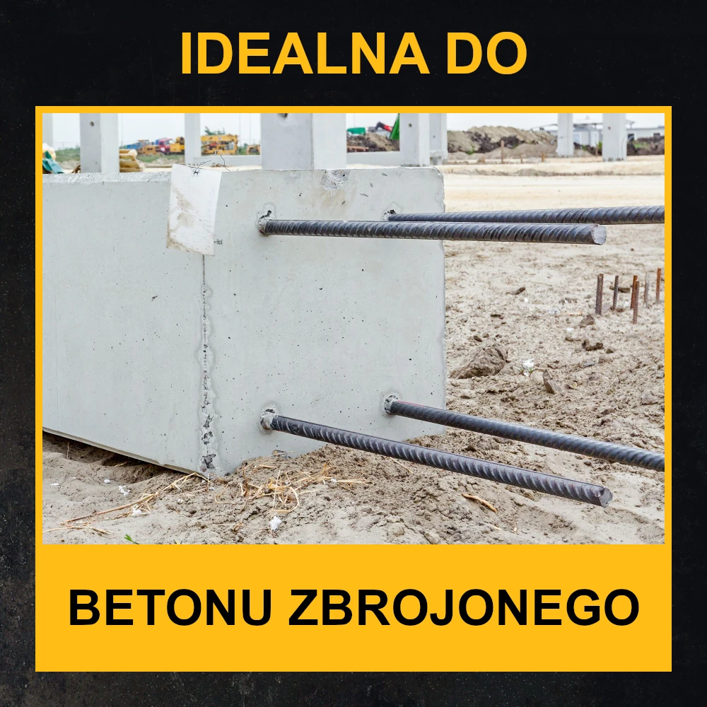Tarcza do betonu zbrojonego