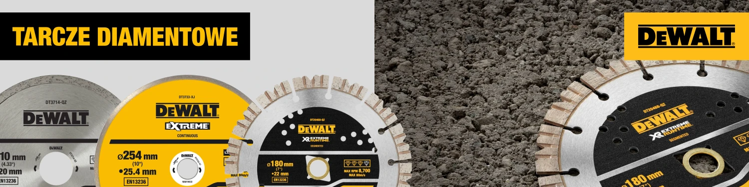 Tarcze diamentowe Dewalt