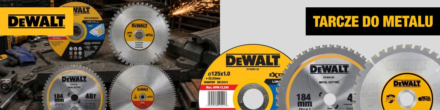 Tarcze do metalu Dewalt