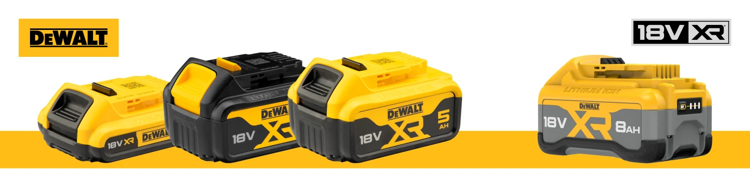 Akumulatory Dewalt 18V XR