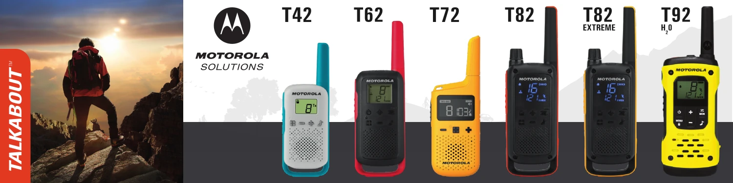 Radiotelefony Motorola TALKABOUT
