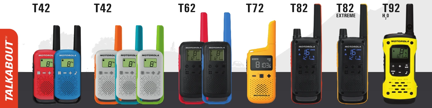 Radiotelefony Motorola TALKABOUT