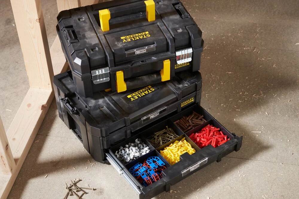 Zestaw 2 skrzyń narzędziowych Stanley FATMAX PRO-STACK FMST1-71981