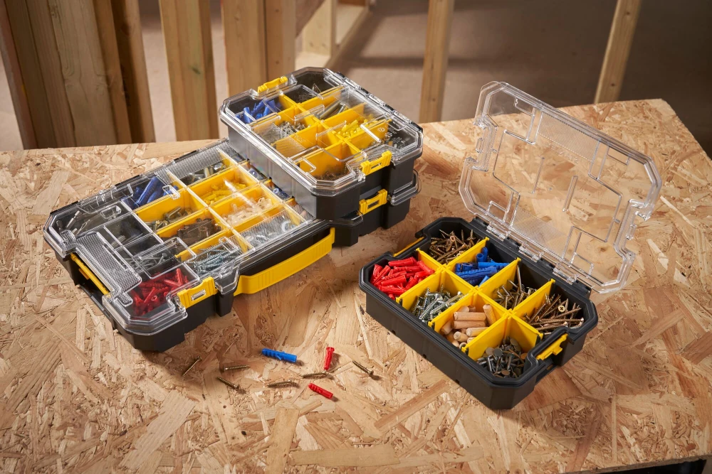 Zestaw 3 organizerów Stanley FATMAX PRO-STACK FMST61150-1