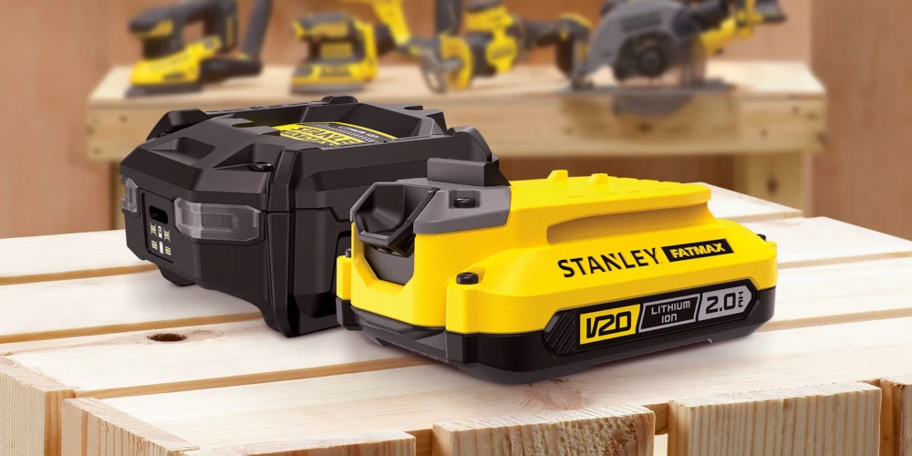 Ładowarka i akumulatory Stanley FATMAX V20