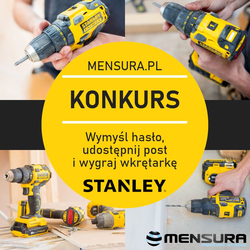 Konkurs! Zgarnij wkrętarkę Stanley
