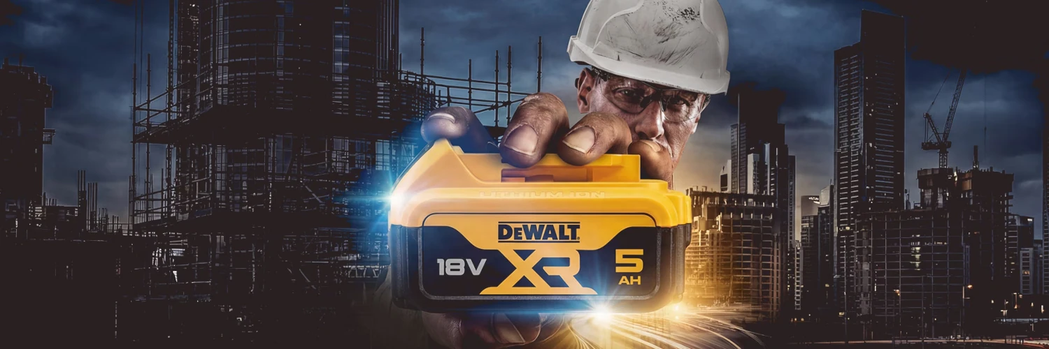 Promocja "AKUMULATOR 5AH DO ZESTAWU COMBO DEWALT GRATIS"