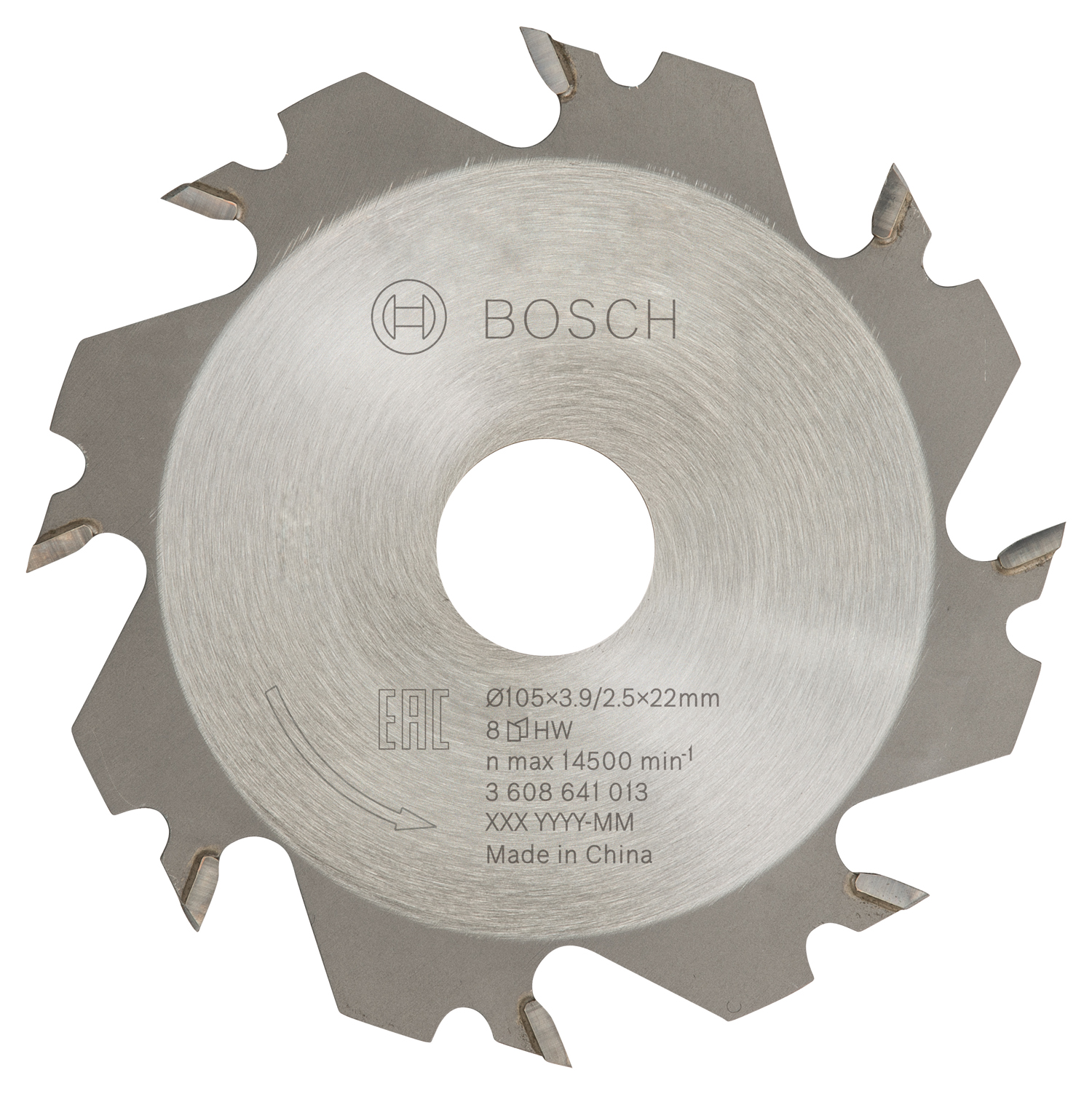 Frez tarczowy 8 zębów 22mm 4mm do lamelownicy GFF 22A BOSCH 3608641013
