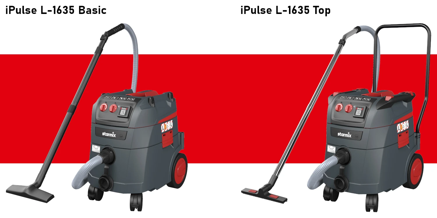 Odkurzacze przemysłowe Starmix iPulse
