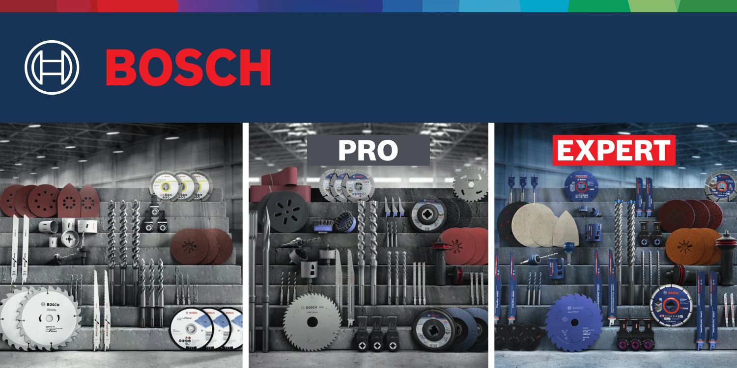 Osprzęt do elektronarzędzi Bosch – klasy wydajności