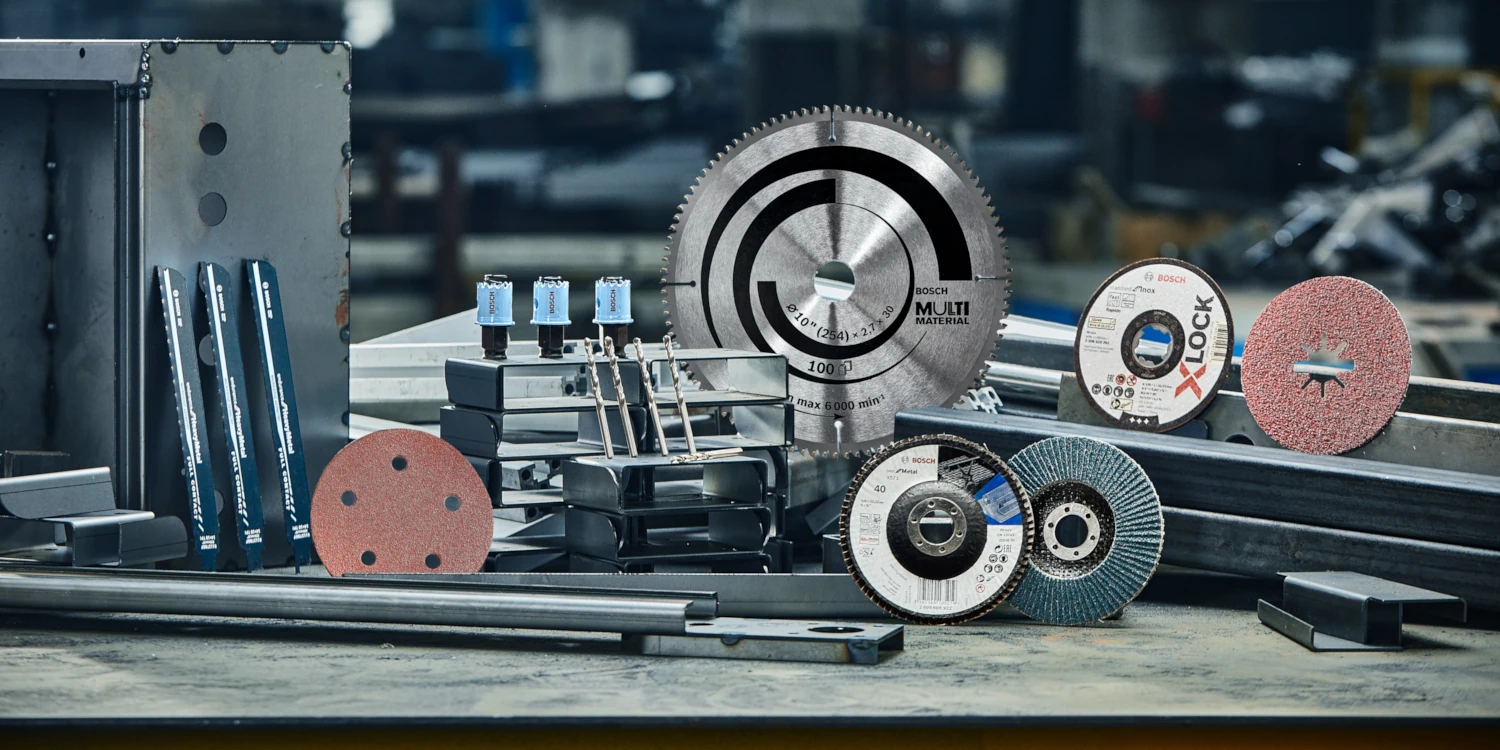 Osprzęt do elektronarzędzi Bosch Professional - do obróbki metalu