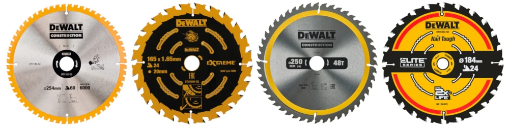 Tarcze do drewna DeWALT