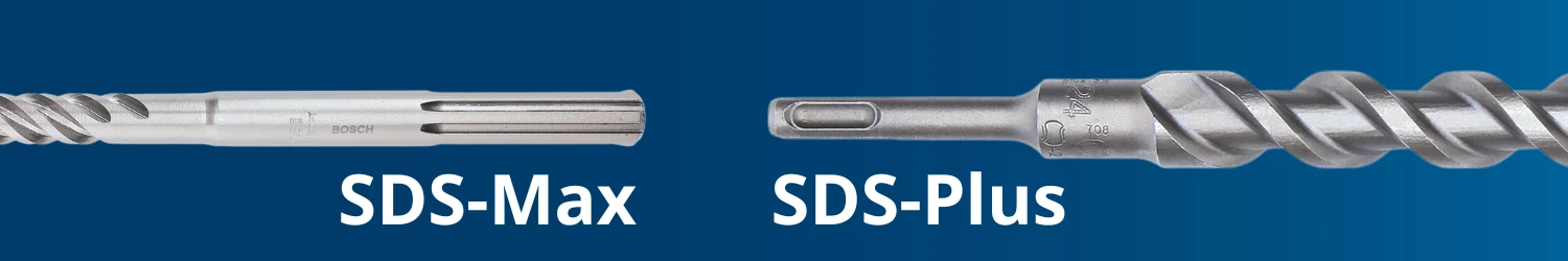 uchwyty wierteł do betonu SDS-Plus i SDS-Max