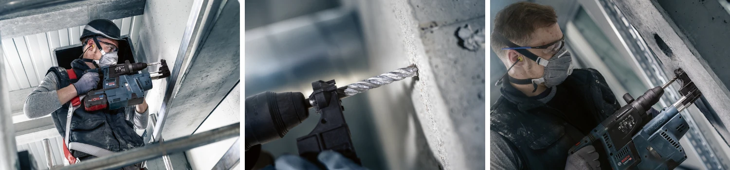 zastosowanie wierteł do betonu SDS-Plus