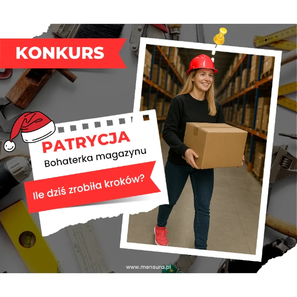 Mikołajkowy konkurs Mensura – ile kroków zrobiła Patrycja